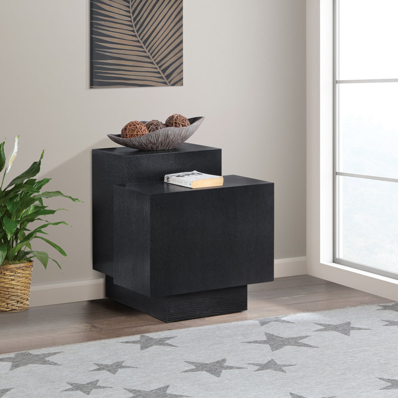 Mateo End Table, Black