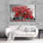 " Red Tree Canvas Print "-1316477780