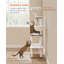 Arbre à chat, tour pour chat de 65 pouces de hauteur, condo à plusieurs niveaux avec grotte, panier, hamac, pompon, poteaux à griffer-824338942