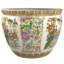 Satsuma Garden & Peacock Porcelain Fishbowl-13988888-13988890