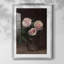 Imprimé floral rétro CCL XXX - impression encadrée