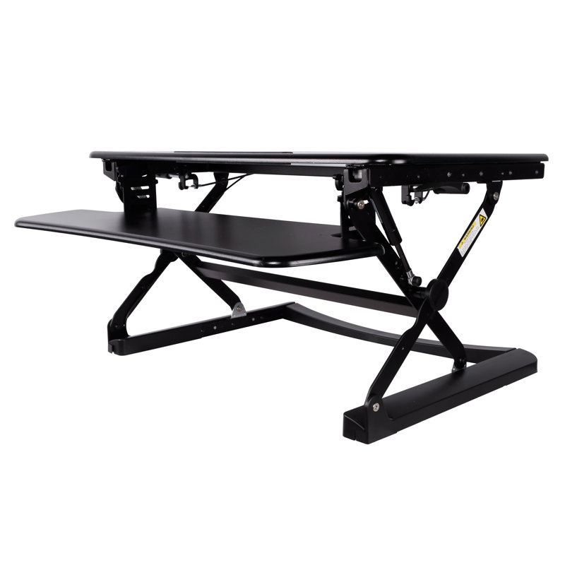Windber Adjustable Metal Base Standing Desk Converter