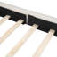 Lit plateforme tapissier avec tissu en velours, lit au sol avec structure solide-1843698142