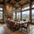 Ridgeline Rustic Wood and Metal Chandelier-1178642880