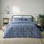 furn. Hartsford Check Chequered Duvet Cover Set with Pillowcases-107364286-107364287