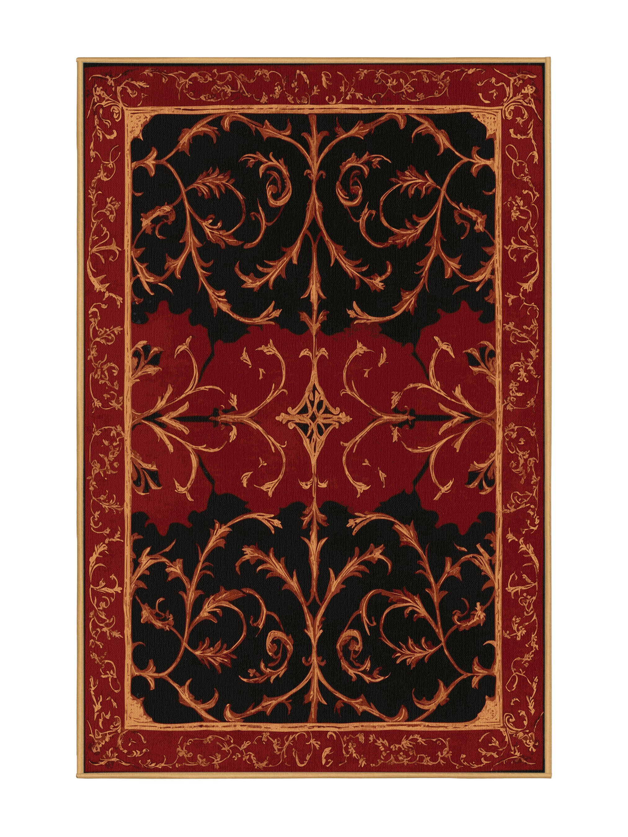 Charlton Home Aristocrat's Wreath Rug - Wayfair Canada
