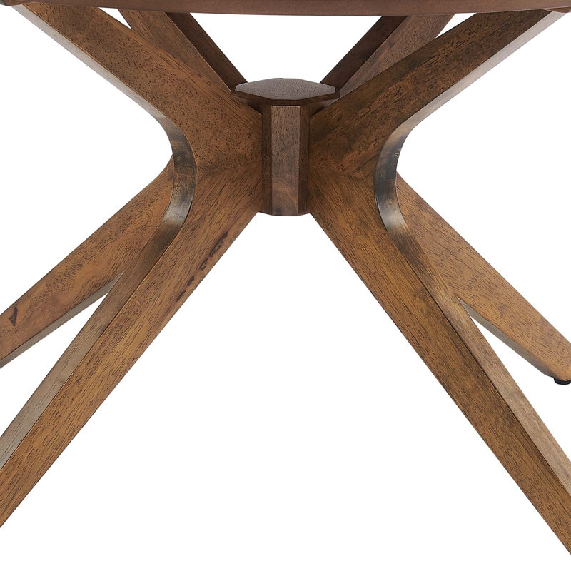 Modway Crossroads Coffee Table, Walnut