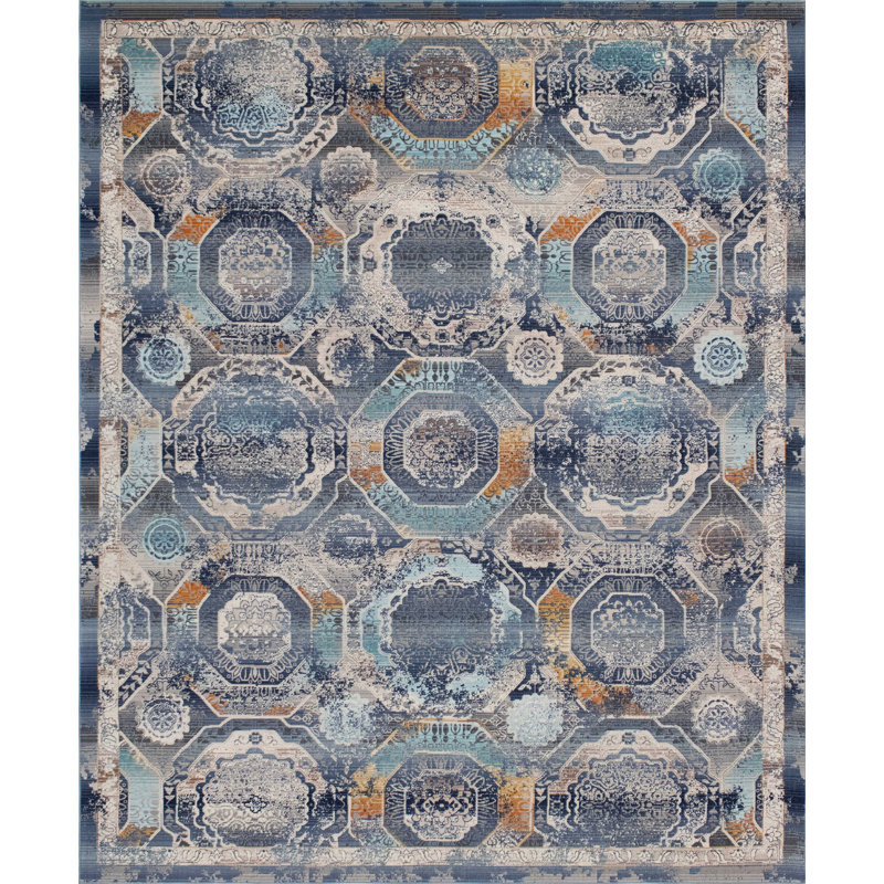 Morvant Geometric Indoor Rug, Rectangle 5'3" x 7'10"