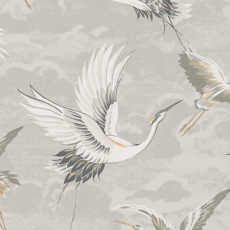 Sublime Animal Print Vinyl Metallic Wallpaper Double Roll, Neutral
