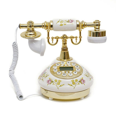 Rotary Dial Corded Telephone
