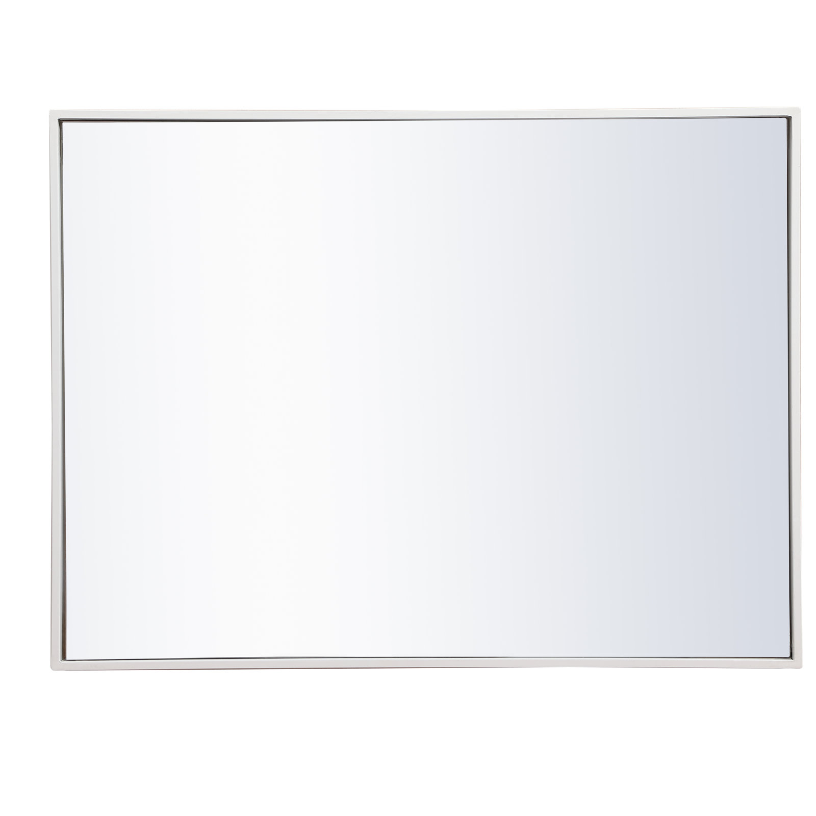 Sabine 36" Accent Mirror, 32" x 24", Silver