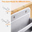 Over Door Storage Organizer,4 Pockets Fabric, Hanging Wardrobe Storage, Behind The Door Hanging Organiser With PVC Windows For Toys, Magazine, Purses, Keys, Sunglasses, Hat(Grey)