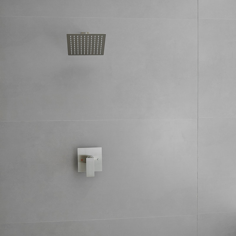 All-In-One Kit with Rough in-Valve, Brushed Nickel