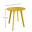 Round Metal Outdoor Side Table , 45.1cm cm W 45.1cm cm D-708853858