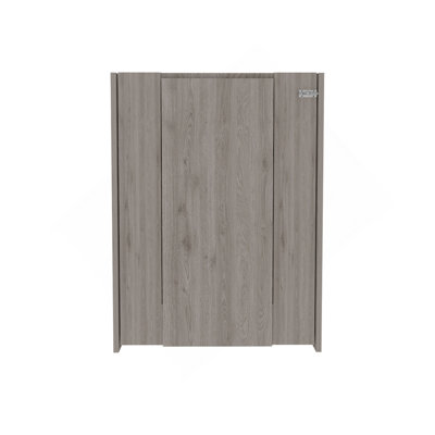 Light Grey Rectangle Foldable Desk