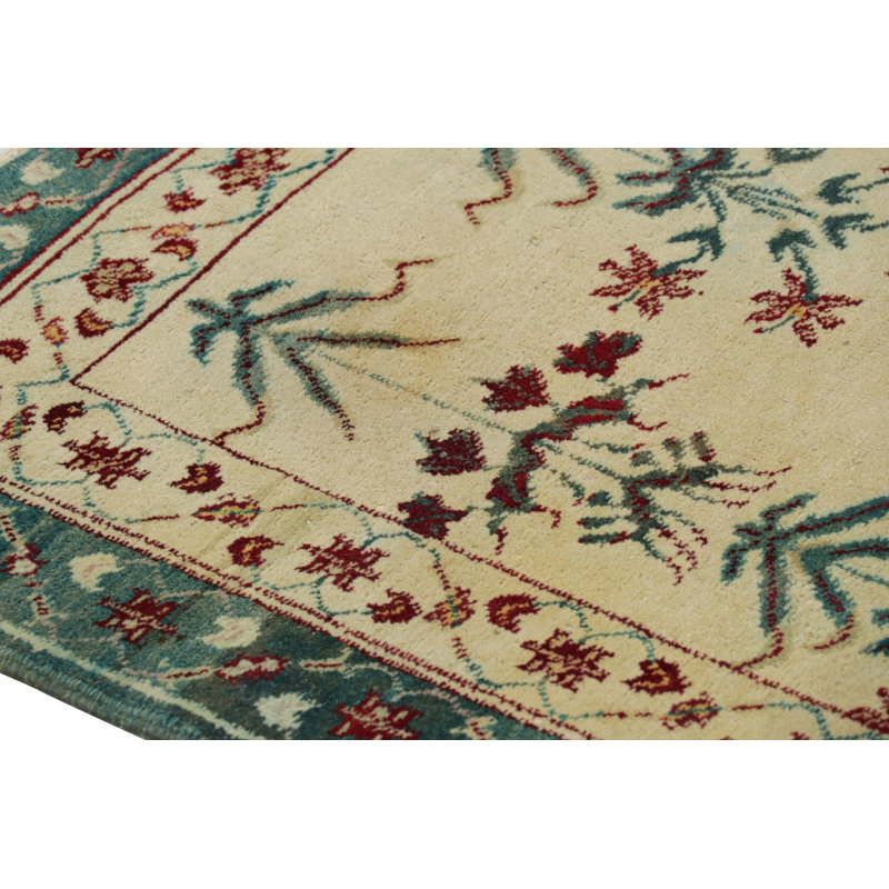 One-of-a-Kind 3’x4’7 Hand Knotted Area Rug