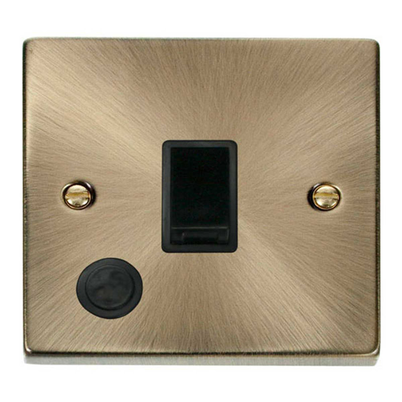 Antique Brass 1 Gang 20A DP Switch with Flex