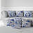 Celestial Feathers  Square Throw Pillow