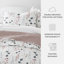 Quilt Set - Lightweight - All Season Quilted Coverlet - Poppy Bloom Mauve-105628174
