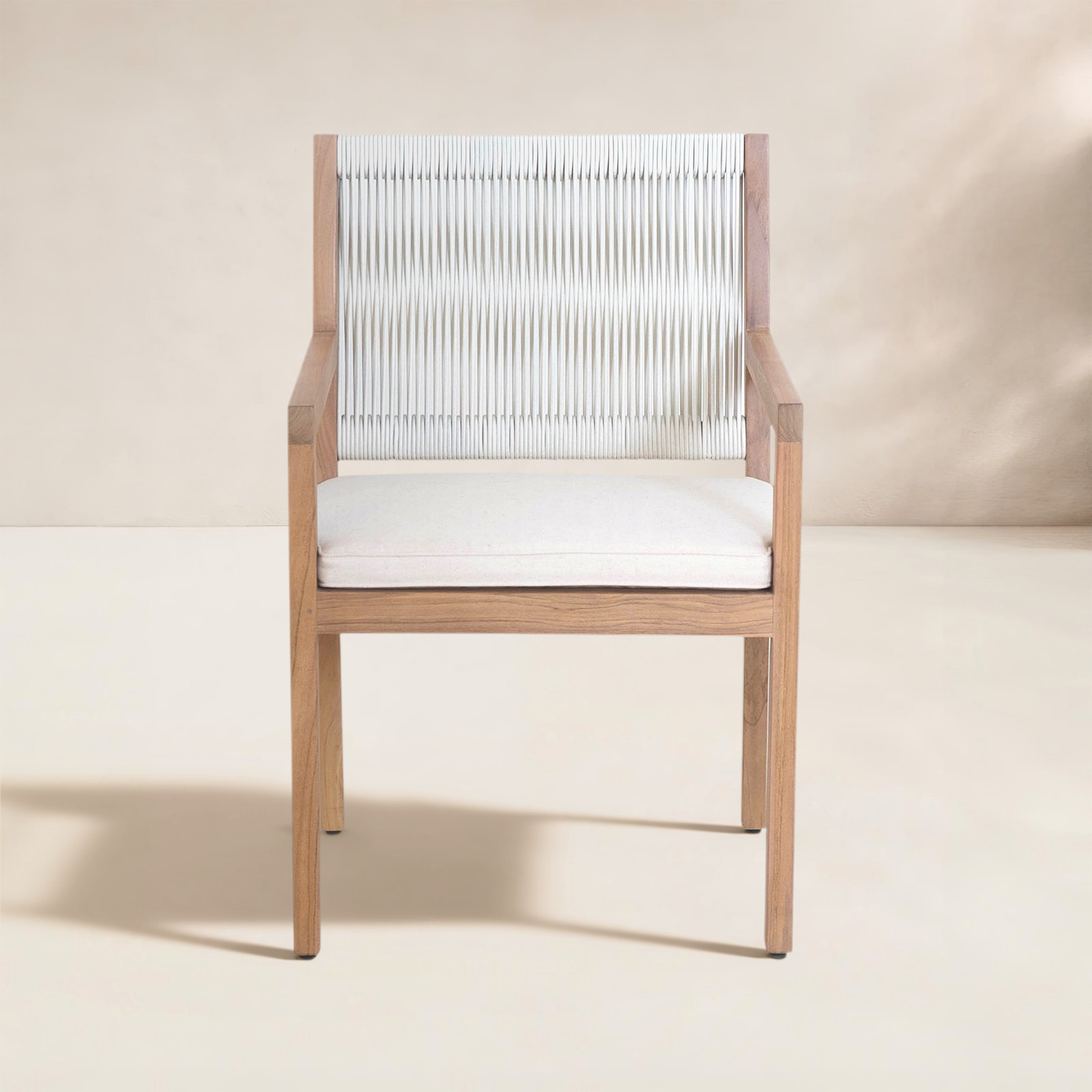Brayven Outdoor Dining Chair Natural