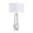33.25"  Table Lamp With White Shade