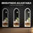 Led Full Body Mirror Arched Wall Mounted Free Standing Leaning-2146605093