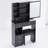 Makeup Vanity Set with Sliding Mirror
