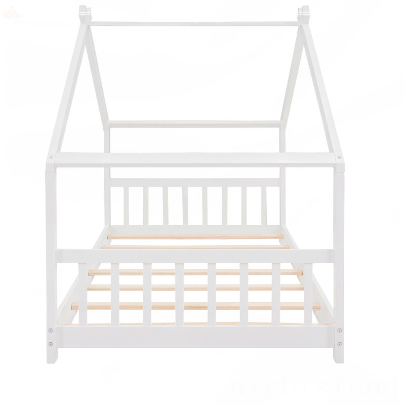 Lit simple pour la maison, Blanc