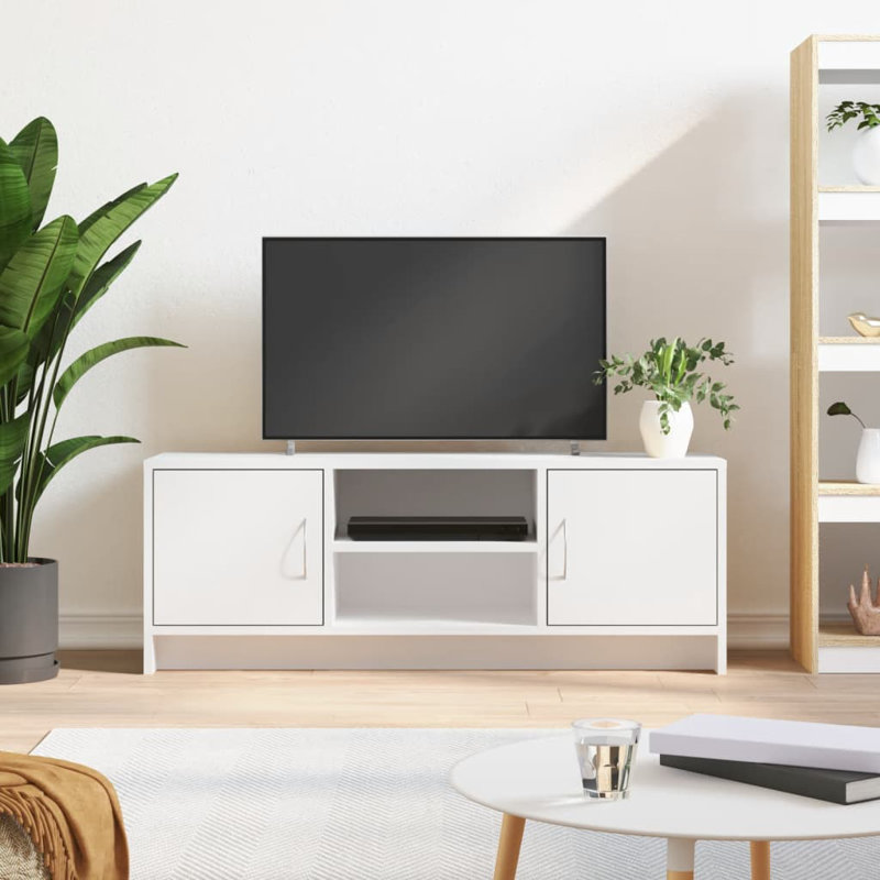 Madelyn Unfinished TV Stand for TVs up to 43", White