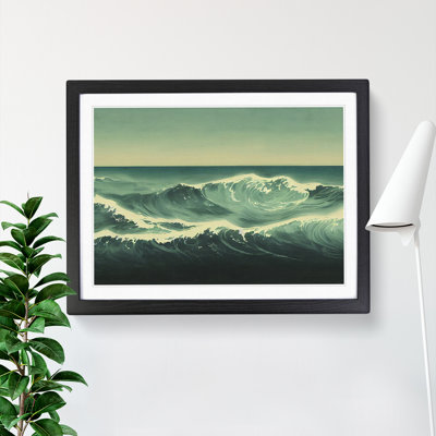 XH1022-6321X Movement Of The Ocean Vol.4 - Single Picture Frame Print