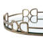 Grand plateau miroir argenté D18x2 "Valentina-927943253