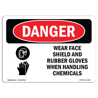 Panneau de danger OSHA