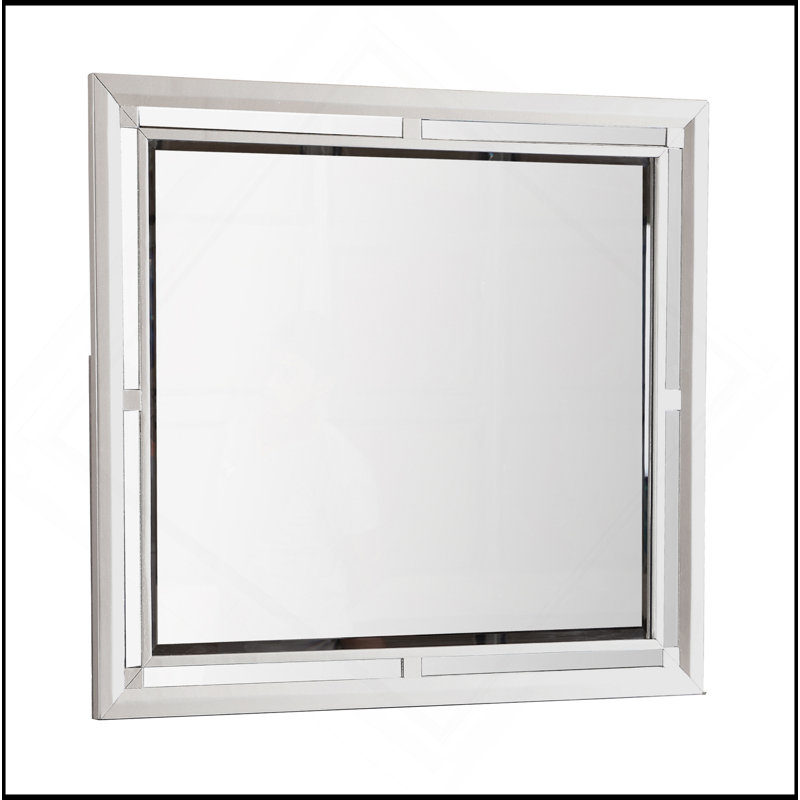 Miroir Alana G6800-M, champagne argenté