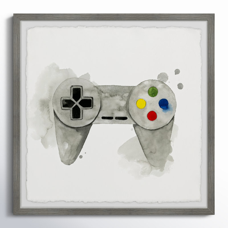 Lampert Catalan Gamer III Framed Art, 32" H x 32" W x 1.5" D