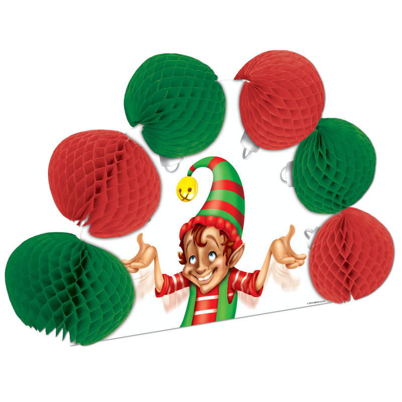 Paper Christmas Centerpiece