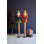  Painted Metal And Wood Nutcracker Figures Set Of 2 – 48" H Freestanding Holiday Decor