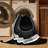 Machine Washable Paxton Snowboard Halfpipe Bold & Eclectic Modern Arc Rug in Gray – Black Binding-269188620