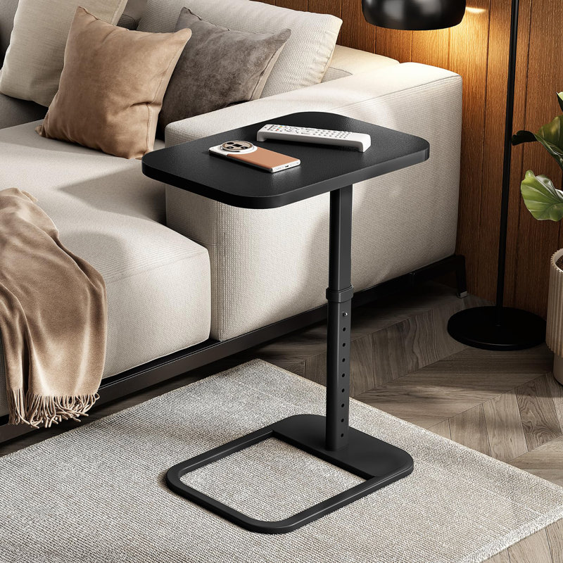 Table d'appoint rabattable, Noir