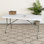 Noah Rectangular Plastic Event Folding Table