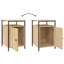 Cyndra 40cm W Iron Bedside Table-769736682