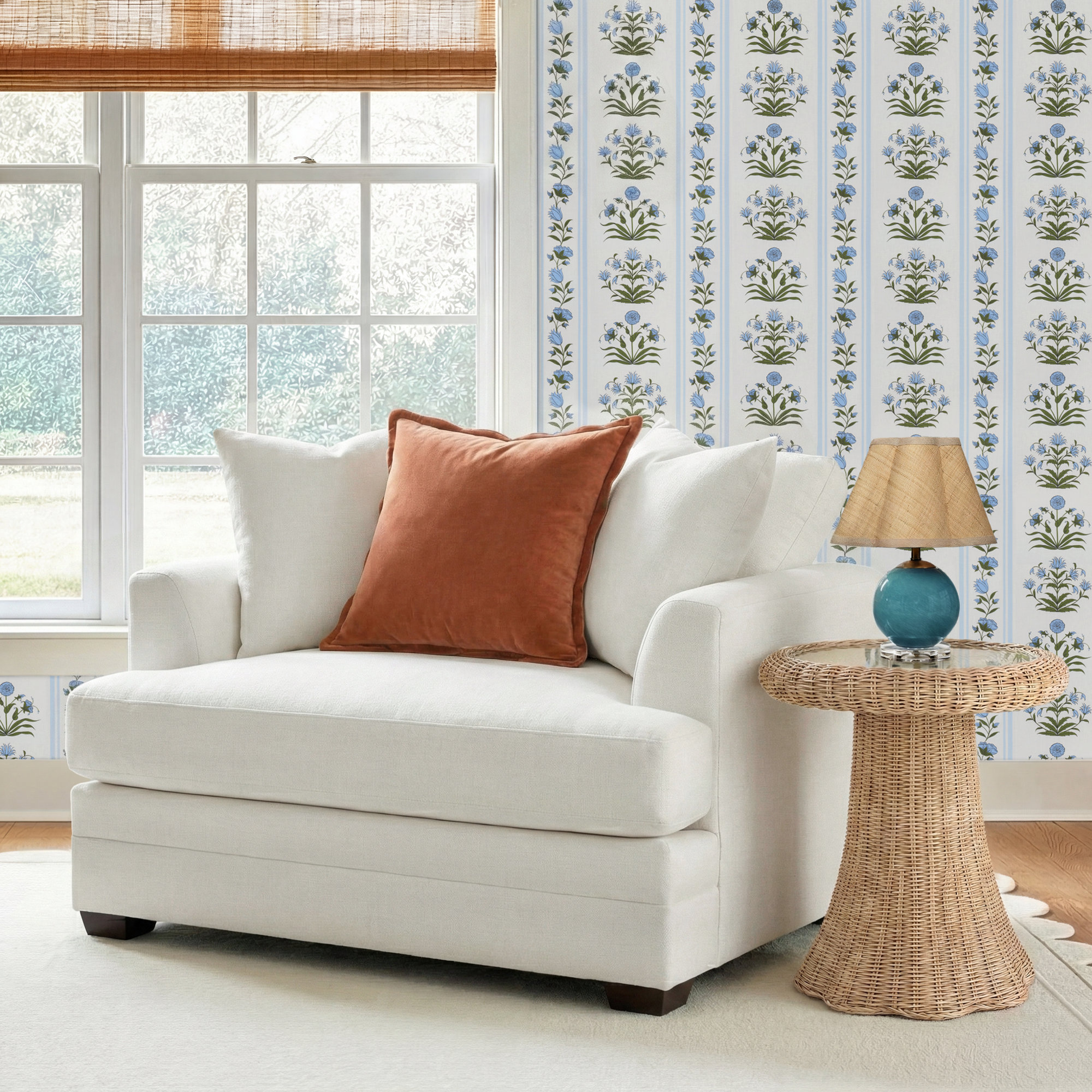 Edan Upholstered Chair And A Half, Macarena Beige