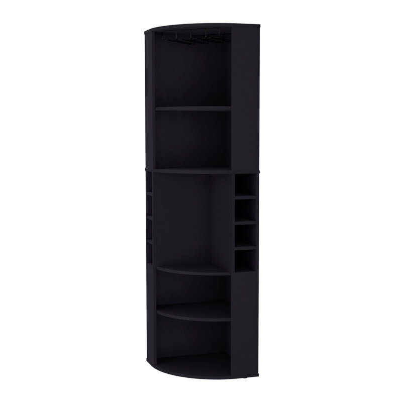 Armoire de bar Avery, Noir