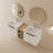 Dilek 60" Wall-Mounted Double Bathroom Vanity Set