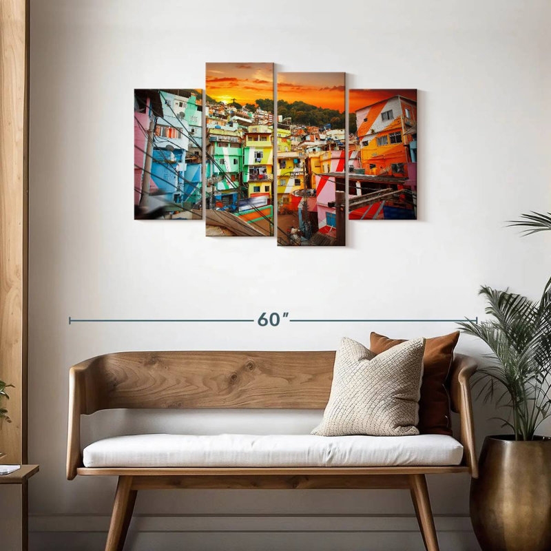 Nicci Rio De Janeiro Favela, 27" H x 43" W