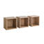 Vitruvia 3 Piece Square Floating Shelf