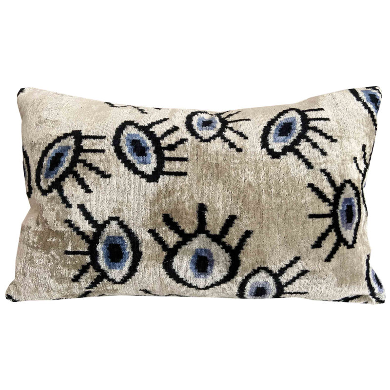 Gavrieli Velvet Lumbar Pillow Cover & Insert