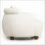Fauteuil club de style paresseux Nordic Style avec coussin pour le salon et la détente-131279336