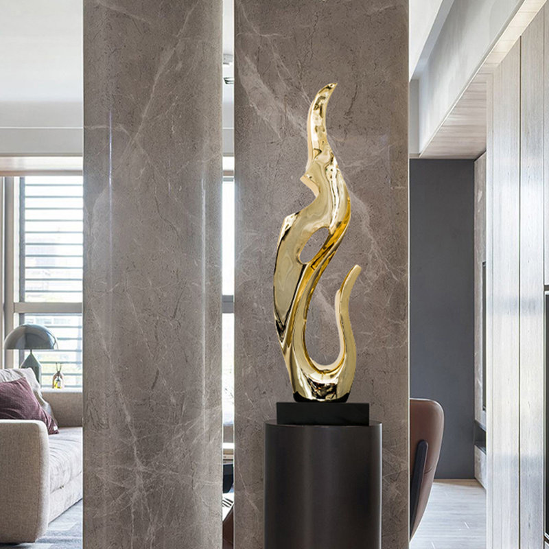 Luxury-Style Resin Sculpture