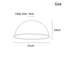 Ashantai 10cm H Metal Lamp Shade ( Uno )-1985748857