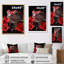«Red Frog Portrait», reproduction d'art sur toile-35905343-35905342